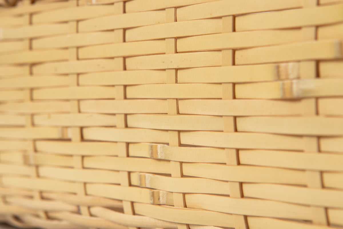 Organizing Basket Shallow / White Bamboo / Oita-JPN 850407